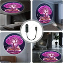 Axyaa LED Tree Projector: Enhance Room with Stunning Wall Art & Ambient Lights