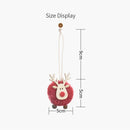 Axyaa Felt Deer Pendant - Creative Elk Christmas Tree Hanging Decor