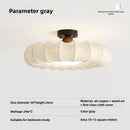 Axyaa French Medieval Pumpkin Pendant Light for Home Decor