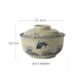 Axyaa Ceramic Soup & Ramen Bowl Set - Restaurant Tableware