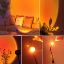 Axyaa Rainbow Sunset Projection Mood Light for Home Decor