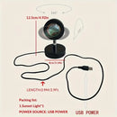 Axyaa LED Sunset Lamp for Atmosphere Nightlight in Living Room and Bedroom