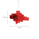 Axyaa Modern Creative Art Acrylic Pendant Light for Nordic Home Decor.