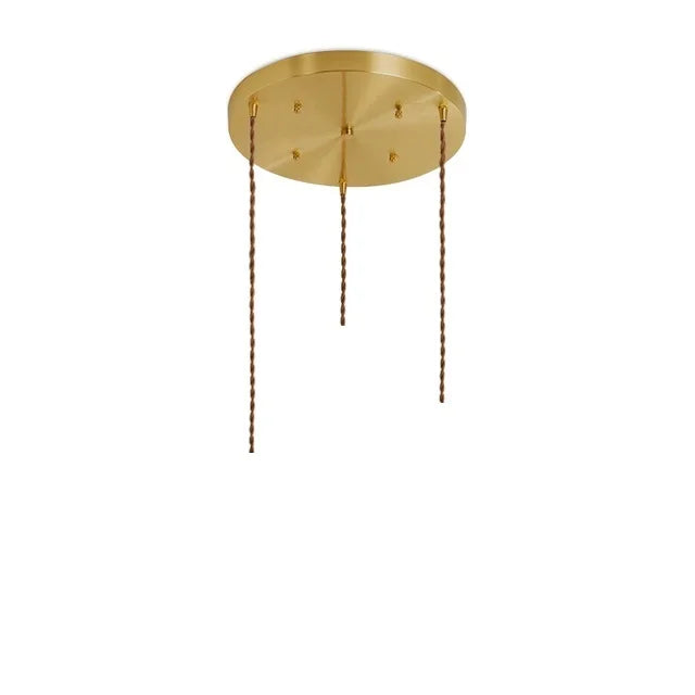 Nordic Green Glass LED Pendant Light by Axyaa - Modern Indoor Lighting