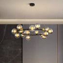 Axyaa LED Chandeliers for Modern Living Room Indoor Lighting