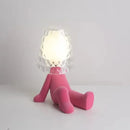 Axyaa Pink People Shape Table Lamp