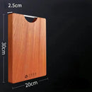 Axyaa Ebony Wood Cutting Board - Antibacterial Kitchen Plate