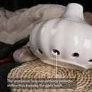 Axya Ceramic Garlic Storage Jar - Kitchen Household Container