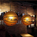 Axyaa Industrial Style Basketball Football Pendant Chandelier for Home Decor