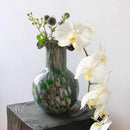 Axyaa Glass Vase Pebble Marble Handmade Floral Arrangement Terrarium Home Decor
