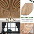 Axyaa 3D Stereo Self-Adhesive Grille Wall Stickers - 10 Pieces | 40*40 cm Square Sheets