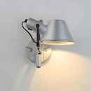 Axyaa 360° Rotating Shade Swivel Arm Wall Lamp Contemporary Design Adjustable Sconce