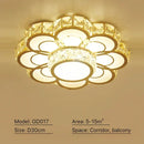 Axyaa LED Crystal Ceiling Lamp for Home Decor Lighting