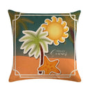 Axyaa Printed Linen Pillowcase 45*45cm for Sofa Chair Decoration