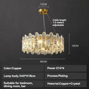 Axyaa Luxury Crystal LED Chandelier for Elegant Interiors
