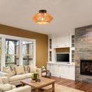 Axyaa Boho Chic E27 Ceiling Light for Living Room, Bedroom, Dining Area, Hallway