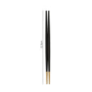 Axyaa Stainless Steel Chinese Chopsticks Set Multi Non-Slip Tableware Wedding