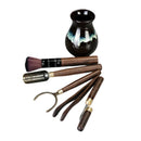 Axya Premium Kung Fu Porcelain Tea Set with Teapot and Cups