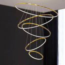 Axyaa Modern LED Pendant Chandeliers for Indoor Living Room Ceiling Lighting