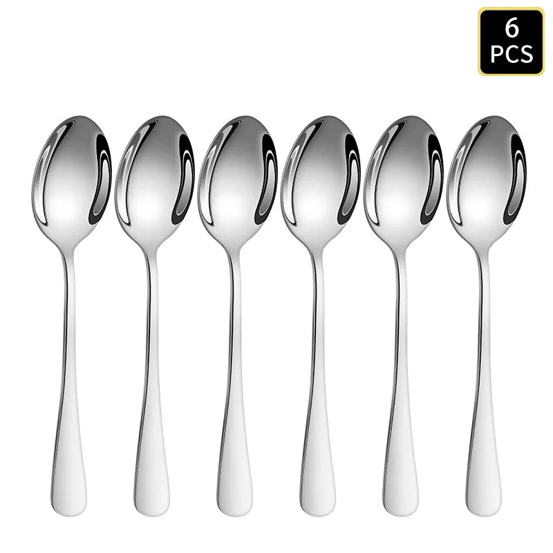 Axyaa Stainless Steel Cutlery Set for Family Dinner or Hotel