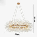Axyaa LED Chandelier Pendant Light for Staircase and Living Room