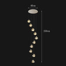 Axyaa LED Ceiling Lamp Chandelier Modern Decorative Dining Room Pendant Lights