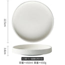 Axyaa Ceramic Steamed Egg Noodle Bowl, Japanese Tableware for High Sense Dining