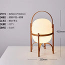 Axyaa Chinese Style Solid Wood Floor Lamp