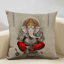 Axyaa Mythical God Like Design Cushion Cover for Family Living Room Decor