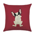 Axyaa Cartoon Dog Linen Pillowcase 45*45cm