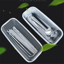 Axya Stainless Steel Cutlery Storage Box & Fruit Drain Basket