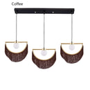 Axyaa Tassel Glass Pendant Chandelier Wall Sconce Floor Lamp