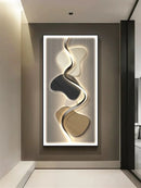 Axyaa Modern Luminous Mural Wall Lamp for High-end Entrance Decoration