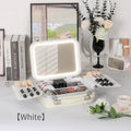 Axyaa Rechargeable Beauty Case: Large Capacity Travel Train Box for Stylish Women