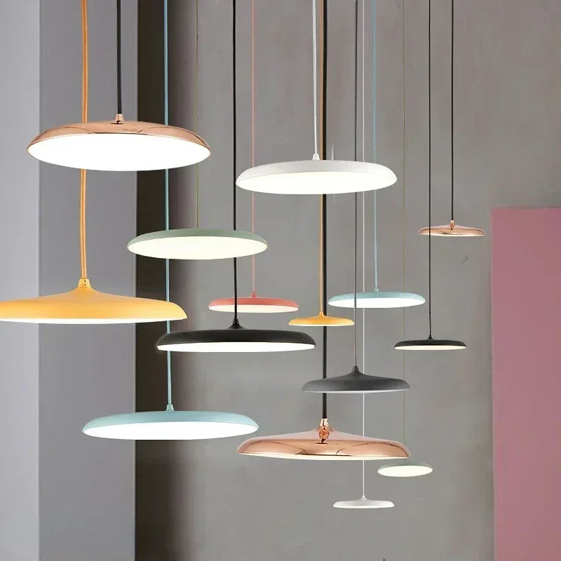 Axyaa UFO Pendant Light: Modern Design for Kitchen, Dining Room, Living Room