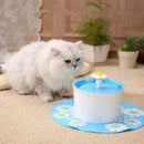 Axyaa Pets Water Fountain: Electric Cat Drinker with Filter & USB, Mute & Recirculate