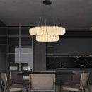 Axyaa Luxury Glass Chandelier for Elegant Living & Dining Spaces
