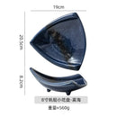 Axyaa Ceramic Art Sushi Fruit Plate Set: Internet Celebrity Snack Tableware