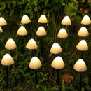 Axyaa Solar Mushroom Lights: Outdoor Waterproof Decor for Lawn, Garden, Patio, Holiday