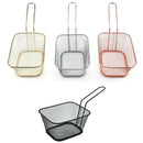 Axyaa Stainless Steel Home French Fries Basket Net Strainer - Kitchen Tool