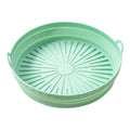 Axyaa Silicone Air Fryer Pan Liner for Oven Baking Tray & Pizza Chicken Mould
