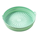 Axyaa Silicone Air Fryer Pan Liner for Oven Baking Tray & Pizza Chicken Mould