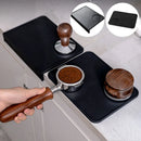 Axyaa Silicone Espresso Tamper Mat: Non-slip Flat & Corner Press Pad