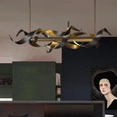 Axyaa LED Chandeliers: Modern Chandelier Pendant Lights for Living & Dining Room