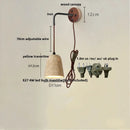 Axyaa LED Wall Lamp Pull Chain Switch Nordic Modern Stair Light