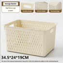 Axyaa Plastic Stackable Storage Baskets for Home Organization