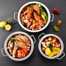 Axyaa Double Handle Korean Soup Pot for Induction Cooker