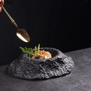 Axya Irregular Texture Ceramic Dining Plate Set