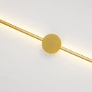 Modern Gold LED Wall Light for Home Decor by Axyaa - Sleek Design for Living Room & Bedroom