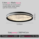 Axyaa LED Ceiling Lamp Modern Nordic Style Ultra-Thin Design for Living Room, Dining Room